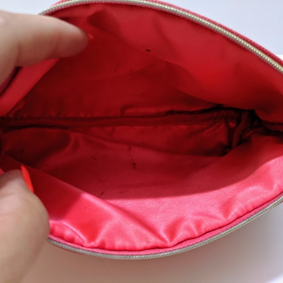 NWOT Bare Minerals Pink Cosmetic Bag Makeup Case - Picture 2 of 8